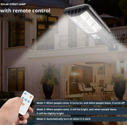 Foco Led Solar 120 Led con Sensor de mov