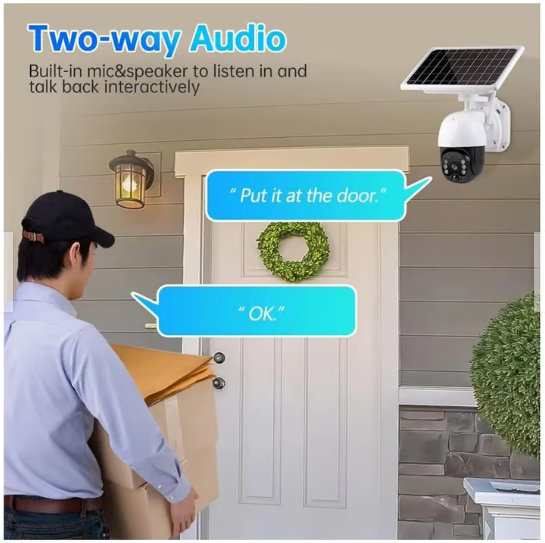 CAMARA DE SEGURIDAD SOLAR INALÁMBRICO
