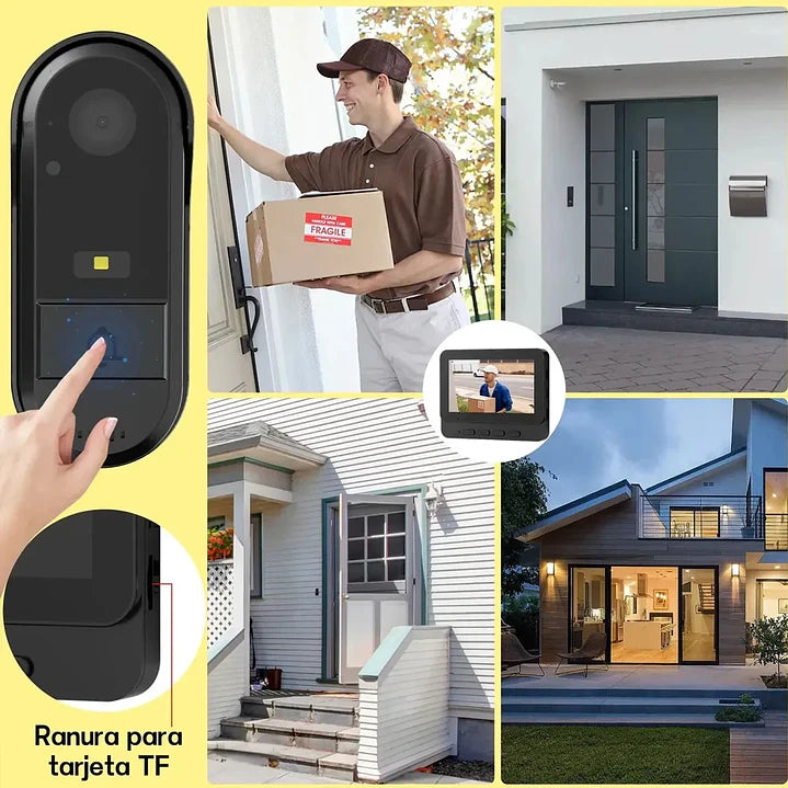 Timbre Smart  Cámara Audio Inalámbrico