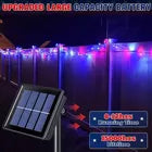 Pack 2 Luces Guirnalda Solar 20 Metros Fiestas Patrias Chile